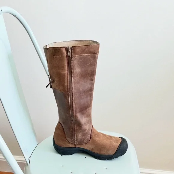 KEEN Shelby Leather Boots W9 - Picture 7 of 10